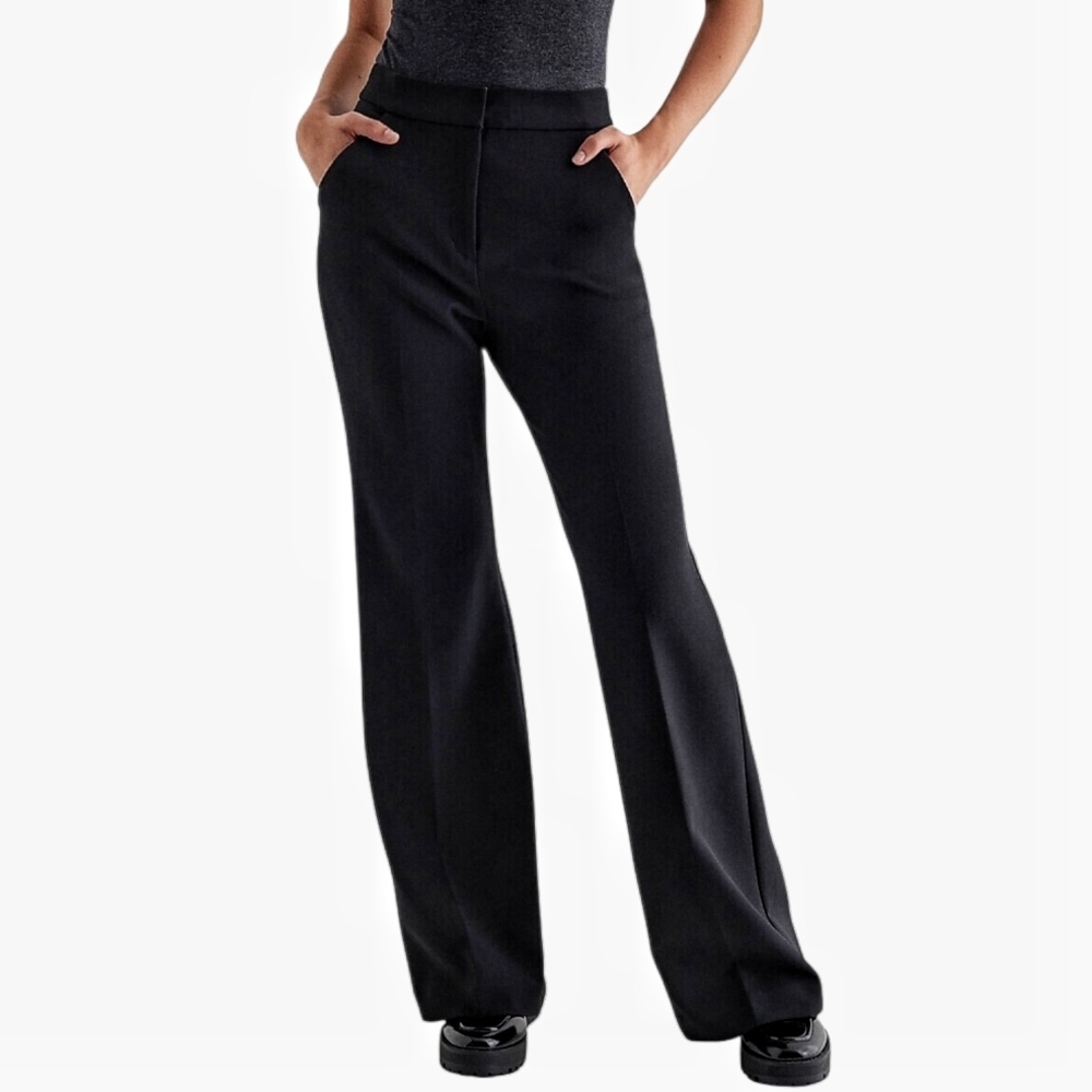 Express - Black Bootcut Editor Pants - image 13